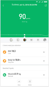 Balanza Xiaomi Mi Body Composition Scale 2